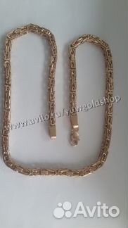 Новая золотая цепь Лисий хвост 149.2 гр. 585 пр