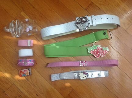 Ремень поясной winx hello kitty 65-105 см