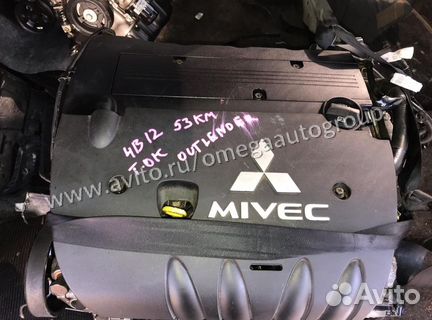 Двигатель 4B12 Mitsubishi Outlander Lancer 2.4л
