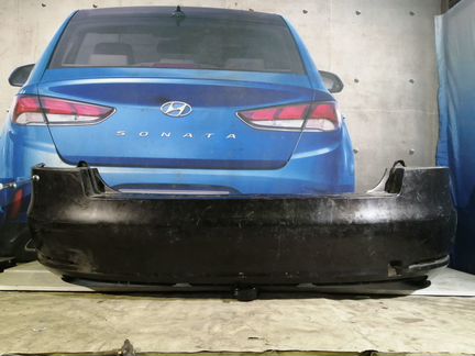 Skoda Superb 2 2008-2013 бампер задний