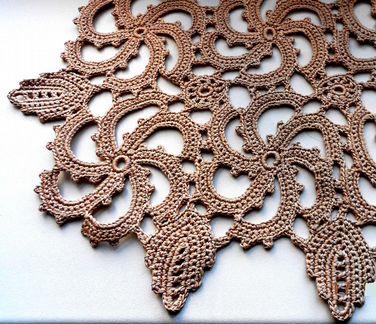 Скатерть элитная крючком