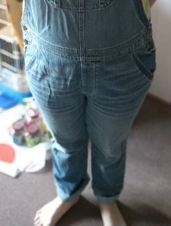 Джинсовый комбинезон American Eagle, размер L-XL