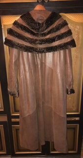 Плащ из нубука