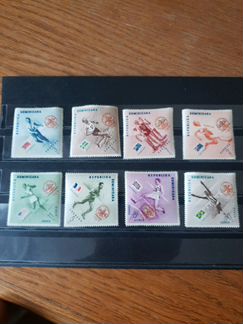Олимпиада 1956 Доминикана MNH люкс