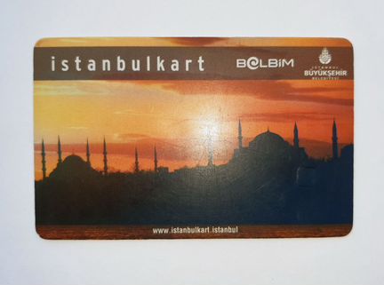 Istanbulkart транспортная карта Стамбула