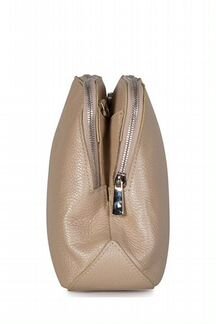 Бежевая сумочка на ремешке