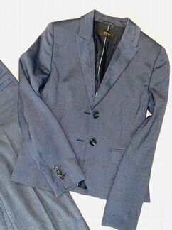 Женский синий брючный костюм esprit, 42 размер