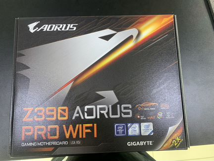 Материнская плата Gigabyte z390 Aorus Pro WiFi