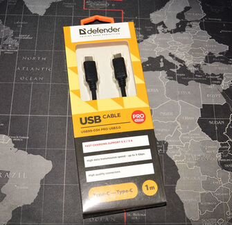 Кабель USB TypeC - USB TypeC 1 метр