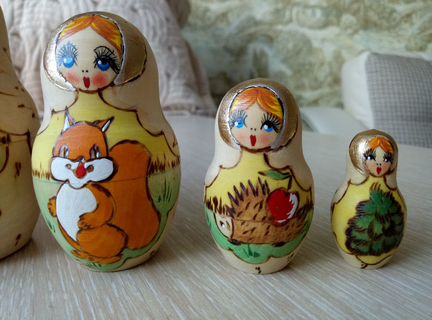 Матрешка 5 кукол