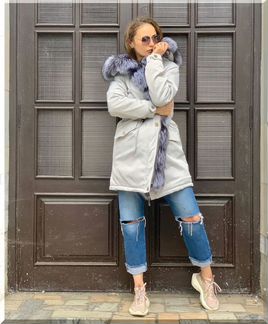 Парка с мехом