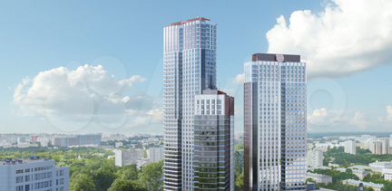 2-к квартира, 55.5 м², 18/38 эт.