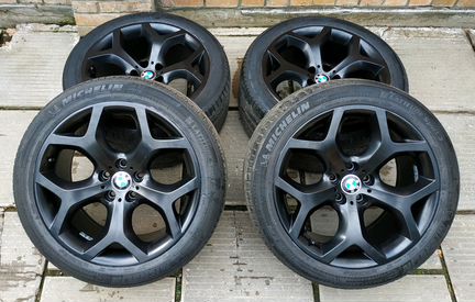 Комплект колес 4 шт Black R 20 BMW X 6 E71 / E72 H