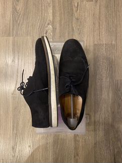 Замшевые ботинки Massimo dutti