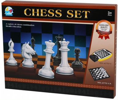 Настольная игра Наша Игрушка 6 в 1, поле 24,5*24,5