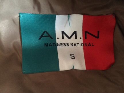 Пуховик оригинал бренд A. M. N. размер S