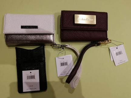 Новые оригинальные чехлы-кошельки Calvin Klein