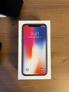 iPhone X 256gb Space Gray Ростест
