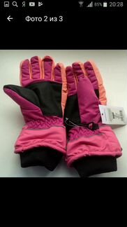 116/128 перчатки для девочки