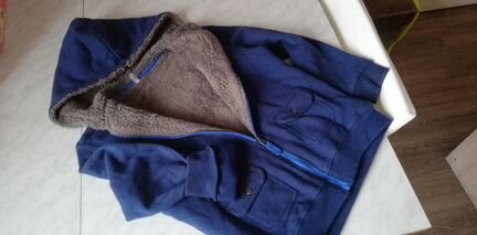 Утепленная кофта д/м р. 134