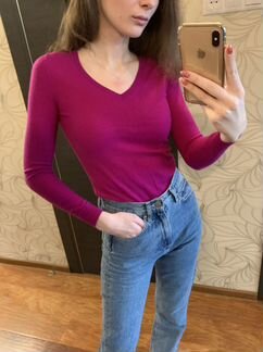 Кашемировый свитер XS Massimo Dutti