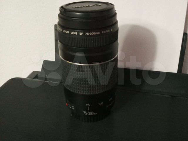 Obektiv Canon Zoom Lens Ef 75 300mm 1 4 5 6 Lll Kupit V Ekaterinburge Bytovaya Elektronika Avito