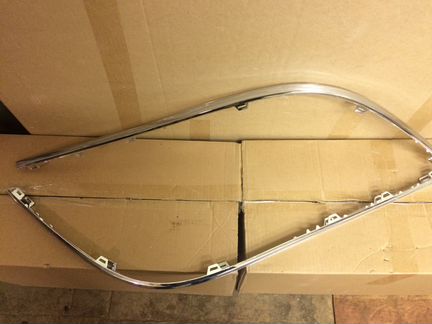 Volkswagen passat b6 хром молдинг заднего бампера