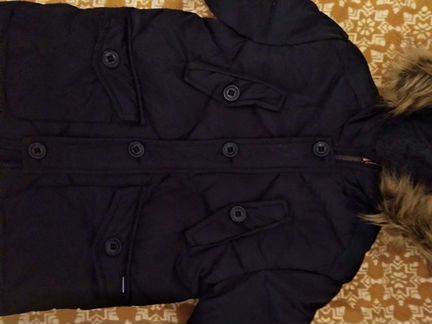 Пуховик Zara для мальчика 110р
