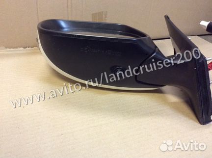 Левое зеркало Land Cruiser 200 2012-2015