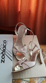 Босоножки замша