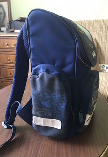Ранец Herlitz Mini Blue Racer ортопедический
