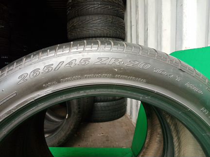 265/45R20 Pirelli Pzero Rosso