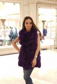 Жилетка из песца