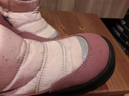 Ботинки зимние 24 размер хорошего качества и состо