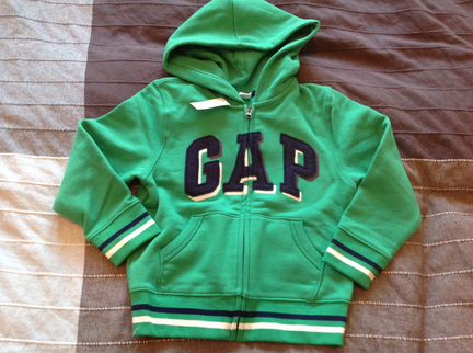 Кофта на молнии Gap размер 5 лет