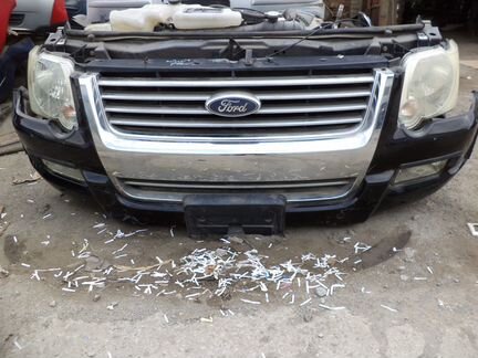 Ford Explorer 4 срез морда передний бампер фара