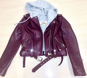 Кожаная куртка Yuliawave xs