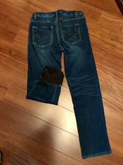 Утеплённые джинсы детские для мальчика