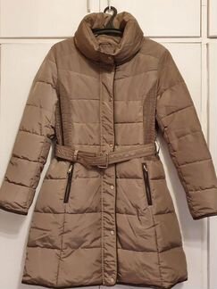 Пуховик зимний бежевый (коричневый) Австрия