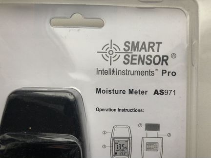 Игольчатый влагомер для дерева SmartSensor AS971