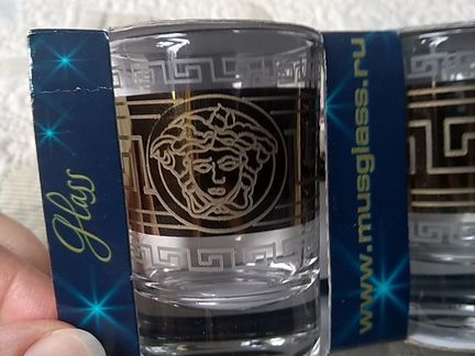 Новый набор стопки для водки 6 шт красивые