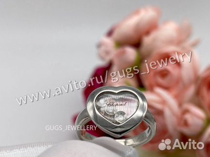 Золотое Кольцо Chopard из золота с бриллиантами