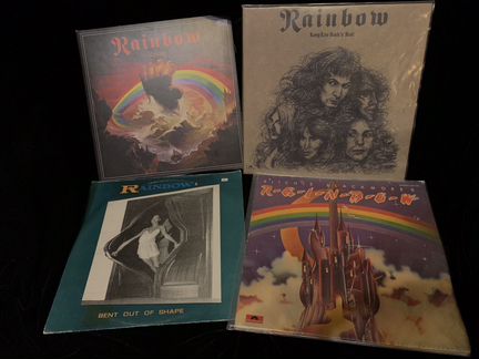 Виниловая пластинка Rainbow. 4 альбома. Vinyl/Вини