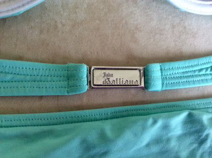 Купальник John Galliano