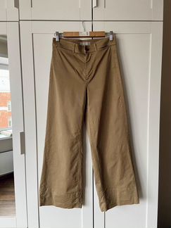 Брюки чиносы Everlane песочного цвета