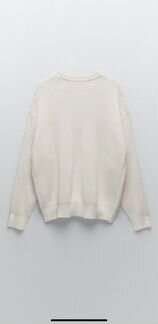 Трикотажный свитер zara