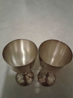 Рюмочки из мельхиора