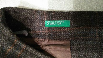 Юбка длинная, Италия, Benetton, р-р 44, шерсть