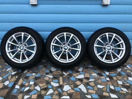 Колёса BMW 205/55/R16 с зимней резиной Dunlop