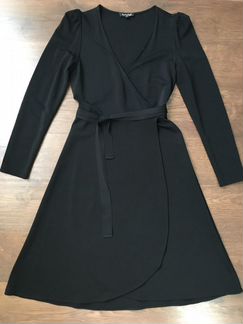 Платье с запахом Massimo Dutti